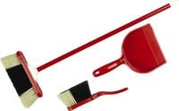 Produktbild: Theo Klein Spiel-Kehrset 3-teilig Kunststoff rot