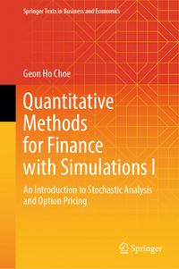 Produktbild: Quantitative Methods for Finance with Simulations I