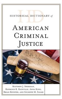 Produktbild: Historical Dictionary of American Criminal Justice