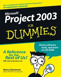 Produktbild: Stevenson, N: Microsoft Project 2003 For Dummies