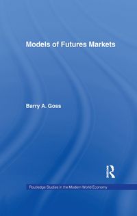 Produktbild: Models of Futures Markets