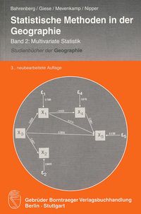 Bild vom Artikel Statistische Methoden in der Geographie                      Band 2: Multivariate Statistik vom Autor Gerhard Bahrenberg