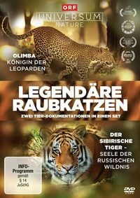 Produktbild: Legend&auml;re Raubkatzen - Olimba - K&ouml;nigin der Leoparden & Der Sibirische Tiger - Seele der russischen Wildnis