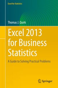 Produktbild: Excel 2013 for Business Statistics