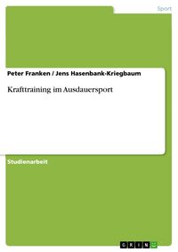 Produktbild: Krafttraining im Ausdauersport