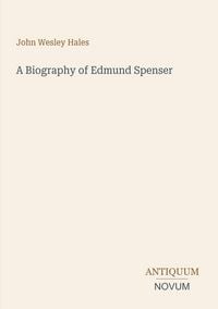 Produktbild: A Biography of Edmund Spenser