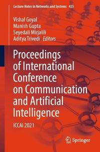 Produktbild: Proceedings of International Conference on Communication and Artificial Intelligence
