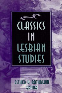Produktbild: Classics in Lesbian Studies