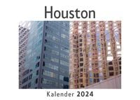 Produktbild: Houston (Wandkalender 2024, Kalender DIN A4 quer, Monatskalender im Querformat mit Kalendarium, Das perfekte Geschenk)