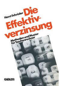 Produktbild: Die Effektivverzinsung