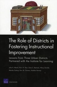 Produktbild: The Role of Districts in Fostering Instructional Improvements