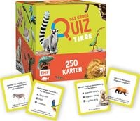 Produktbild: Kartenbox: Das gro&szlig;e Quiz &ndash; Tiere