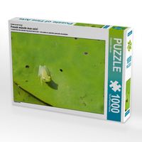 Produktbild: CALVENDO Puzzle Ein Motiv aus dem Kalender Frosch m&uuml;sste man sein! | 1000 Teile Lege-Gr&ouml;&szlig;e 64x48cm Foto-Puzzle f&uuml;r gl&uuml;ckliche Stunden