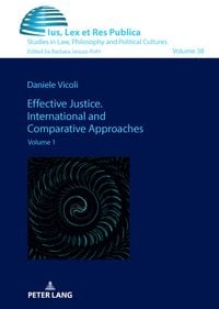 Produktbild: Effective Justice. International and Comparative Approaches