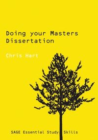 Produktbild: Hart, C: Doing Your Masters Dissertation