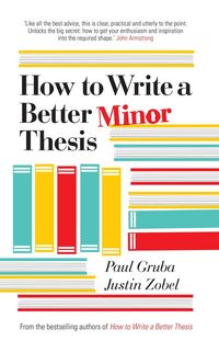Produktbild: How to Write a Better Minor Thesis