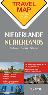 Produktbild: Reisekarte Niederlande 1:300.000