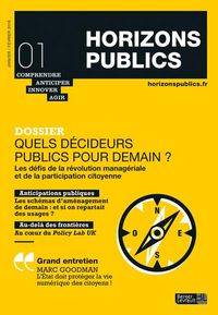 Produktbild: Quels Decideurs Publics Pour Demain Horizons Publics No 1 Janvier