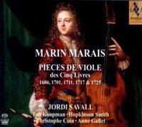 Produktbild: Savall/Smith/Koopman/Coin/Gallet: Pieces De Viole Des Cinq L