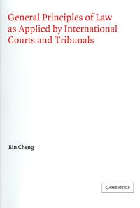 Produktbild: General Principles of Law as Applied by International Courts and Tribunals