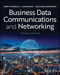Produktbild: Business Data Communications and Networking