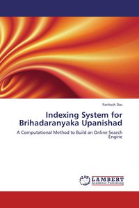 Produktbild: Indexing System for Brihadaranyaka Upanishad