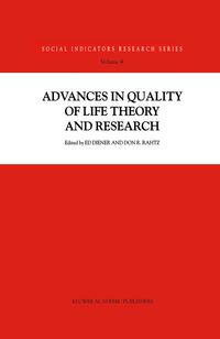 Produktbild: Advances in Quality of Life Theory and Research