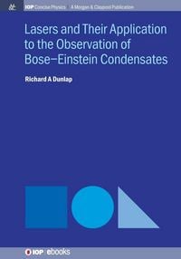 Produktbild: Lasers and Their Application to the Observation of Bose-Einstein Condensates