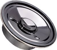 Produktbild: Visaton K 50 - 8 Ohm 2 Zoll 5 cm Kleinlautsprecher 2 W 8 Ω Schwarz Kunststoff-Membran, UV-best&auml;ndig