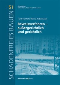 Produktbild: Beweisverfahren &ndash; au&szlig;ergerichtlich und gerichtlich