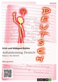 Produktbild: Aufsatztraining Deutsch - Band 2: Der Bericht
