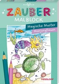 Produktbild: Zaubermalblock. Magische Muster. Meerjungfrauen