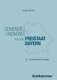 Produktbild: Gemeindeordnung f&uuml;r den Freistaat Bayern