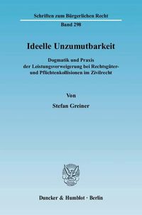 Produktbild: Ideelle Unzumutbarkeit.