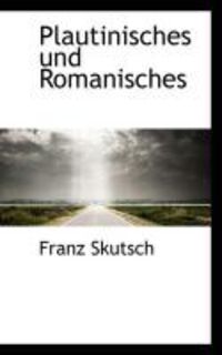 Produktbild: Plautinisches Und Romanisches