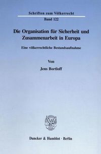 Produktbild: Die Organisation f&uuml;r Sicherheit und Zusammenarbeit in Europa.