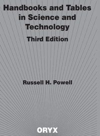 Produktbild: Handbooks and Tables in Science and Technology