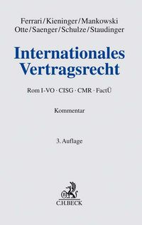 Produktbild: Internationales Vertragsrecht