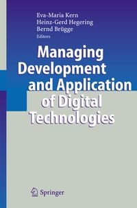 Produktbild: Managing Development and Application of Digital Technologies
