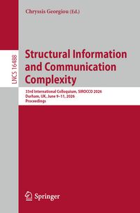 Produktbild: Structural Information and Communication Complexity