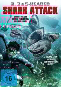 Produktbild: 2, 3 & 5 Headed Shark Attack Box (3 DVD-Edition)