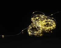 Bild vom Artikel Sygonix SY-4722040 Mini-Lichterkette Innen/Außen batteriebetrieben Anzahl Leuchtmittel 100 LED Warmweiß Beleuchtete Länge: 10.4m vom Autor 