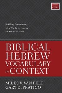 Produktbild: The Biblical Hebrew Vocabulary in Context