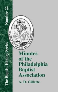 Produktbild: Minutes of the Philadelphia Baptist Association