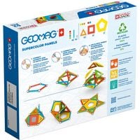 Produktbild Invento 507058 - Geomag Classic Supercolor Panels Recycled 52 pcs, Magnetischer Baukasten, Magnetspielzeuge