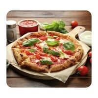 Produktbild: Multi-Platte Mod. Pizza Margherita, Abdeckung, Spritzschutz und Schneidebrett