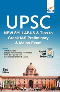 Produktbild: UPSC New Syllabus & Tips to Crack IAS Preliminary and Mains Exam with Rapid GK 2019 ebook 3rd Edition