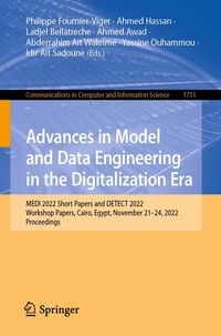 Produktbild: Advances in Model and Data Engineering in the Digitalization Era