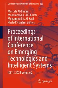 Produktbild: Proceedings of International Conference on Emerging Technologies and Intelligent Systems