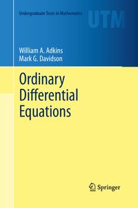 Produktbild: Ordinary Differential Equations